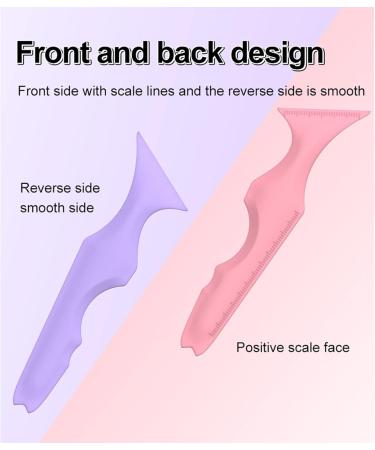 MCAORI Eyeliner Stencils Silicone Winged Tip Eyeliner Aid Face Cream Applicator Eye Shadow Guide Template Eye Makeup Tool - Buy Online on GoSupps.com