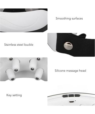 CCNGDS Magnetic Eye Massager - Rechargeable Eye Relaxation Device with 9 Vibration Modes for Stress Relief | Shop Internationally - Buy Online on GoSupps.com