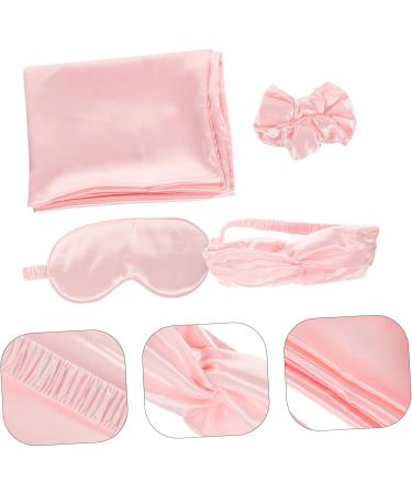 Didiseaon 5 Sets Hair Scrunchies for Women Sleep Mask Headband for Women Flower Girl Maid of Honor Bridesmaid Eye Shades for Sleep Maid of Honor Proposal Flower Girl Proposal Silk - Buy Online on GoSupps.com