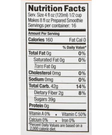 Torani Real Fruit Smoothie Peach Mix - Delicious and Easy to Make - Buy Online on GoSupps.com
