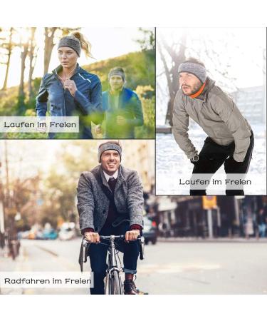 Amokee Sport Headband Set for Men & Women - 3 Ear Warmers for Jogging Hiking & Biking | Ideal for Spring Autumn & Winter - Buy Online on GoSupps.com