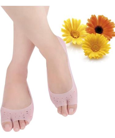 Healifty Invisible Non-Slip Breathable Silicone Gel Moisturizing Socks - Pink | Ideal for Soft Skin & Comfort - Buy Online on GoSupps.com