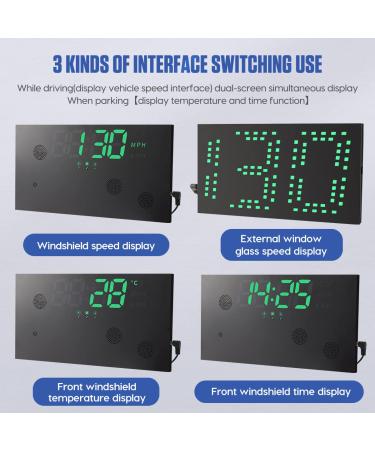 MR CARTOOL GPS Speed Knife - Double-Sided Display with Excess Speed Alarm & Rear View Speed Meter | International Shipping - Buy Online on GoSupps.com