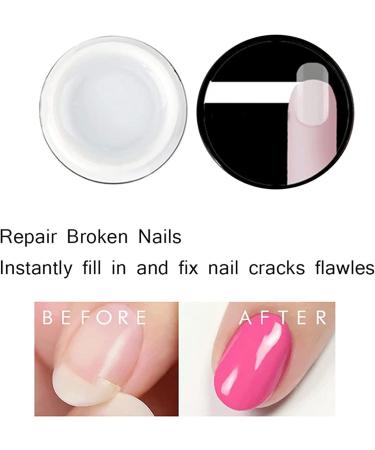 5 Nail Repair Glue 20ml Damage Repair Phototherapy Glue - Nail Quick Extending Shaping Fiberglass Gel Manicure Tool for Home & Nail Beauty 5 Pcs One Size - Buy Online on GoSupps.com