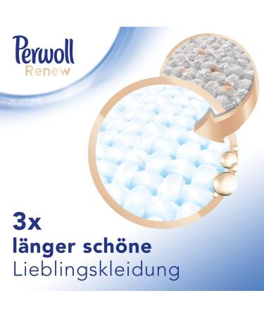 Perwoll Renew WeiÃ Detergent for White Laundry (2x24 Wash Loads) - Fine Fiber Strengthening & Color Intensity Booster | 1.44L (2 Pack) International Shipping - Buy Online on GoSupps.com