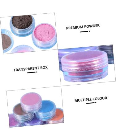TEHAUX 16pcs Glitter Powder Powder Eye Shadow Nail Polish Manual As Shown 16pcs - Buy Online on GoSupps.com