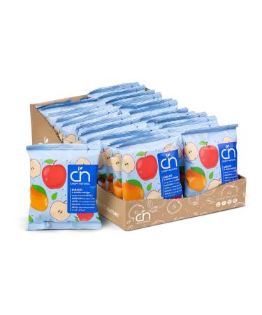 Crispy Natural Crispy Natural Apple Mango Juice 24 x 18g - Natural dried snack without added sugar and gluten.