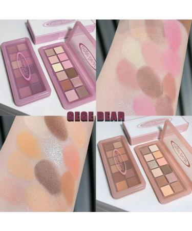 Buy Natural Long-Lasting Eyeshadow Palette | 12 Pigmented Colors for On-the-Go Makeup - International Shipping Available - Buy Online on GoSupps.com