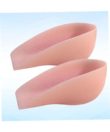 NOLITOY Height Increase Insoles - 3 Pairs Shoe Inserts for Heels Pink Translucent Cushions Comfortable Plantar Heel Cups for Men - Buy Online on GoSupps.com