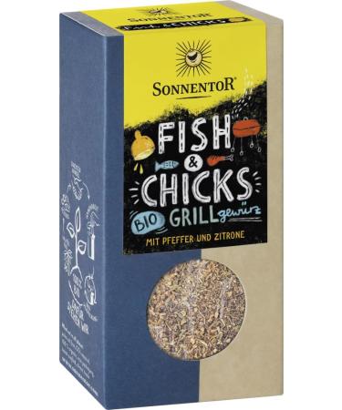 SUN GATE Sonnentor Organic Fish & Chicks grill crumbs 6 x 55 grams - Buy Online on GoSupps.com