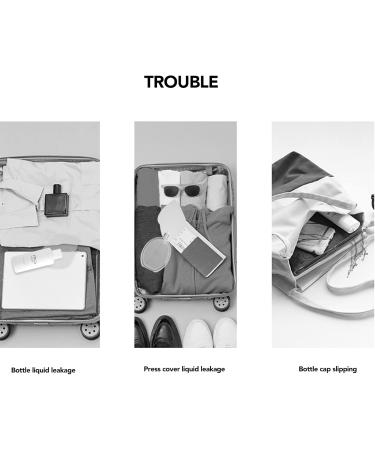 Toiletry Elastic Cover Leak Proofing Cover Soft for Hair Spray for Conditioner - Buy Online on GoSupps.com