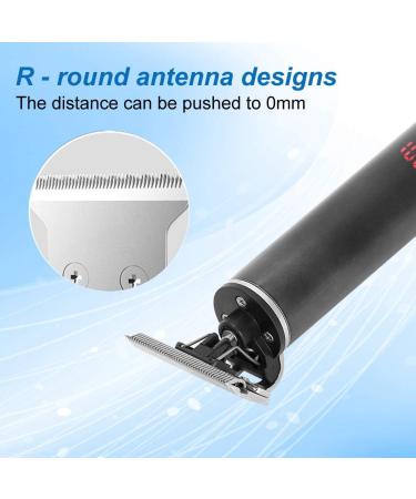 Hair Trimmer Waterproof Electric Trimmer USB Charging for Home for Hair Salon(Black) - Buy Online on GoSupps.com