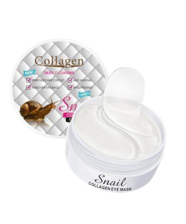 60 pieces of snail collagen eye flaps 1.5 g of eye masks under the eye mask eye care patch for swollen eyes soothing eye bag and eye rings removal