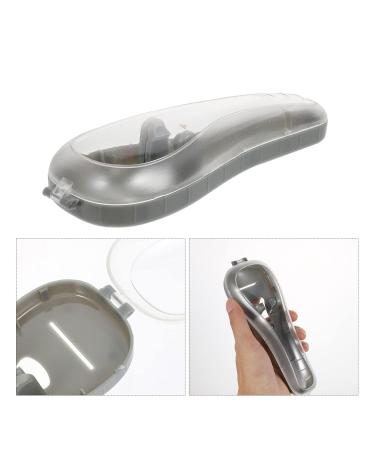 Box Razor Storage Hard Shell Case - Travel & Shower Storage for Electric Razors - Gray - Buy Online on GoSupps.com