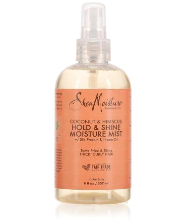 Shea Moisture Coconut & Hibiscus Hold & Shine Moisture Mist 8 Ounce