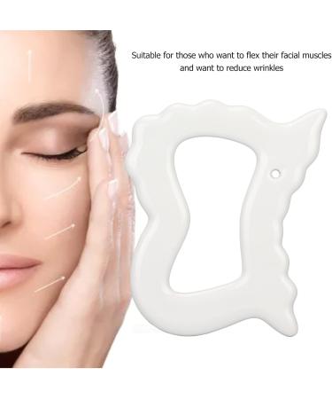 Body Massage Tool Ceramic Wrinkle Removal Tool Relaxation Gua Sha Tool for Chin Neck Massage - Buy Online on GoSupps.com
