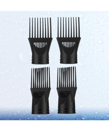 Milisten 4 Pieces Comb Attachment Hair Dryer Nozzle Brush - Hairdressing Styling Tool for Straightening & Salon Use | International Shipping Available - Buy Online on GoSupps.com