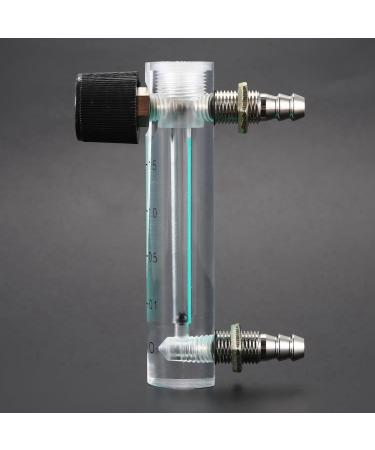 Kikolufy 5X 0.1-1.5LPM 1.5L Oxygen Flow Meter Flowmeter with Control Valve for Oxygen Air Gas - Buy Online on GoSupps.com