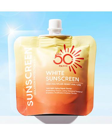  G n rique Sunscreen Gel SPF 50 Clear Facial Sunscreen Lotion 30g Broad Spectrum Sunblock Travel Size Lightweight Water Resistant for Beach Hiking Outdoor Adventures and Daily Use - Buy Online on GoSupps.com