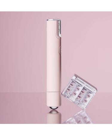DERMAFLASH Mini Dermaplaning Tool - Precision Peach Fuzz Removal (Blush) - Buy Online on GoSupps.com