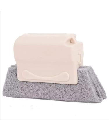 Creative Window Cleaning Brush - Magic Window Cleaning Cloths for Cleaning and Dust Removal Kitchens Bathroom Household Cleaning Tools Beige