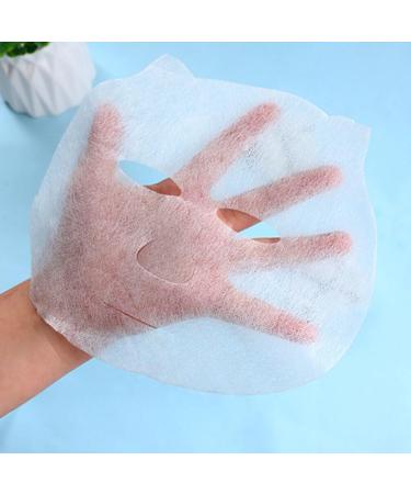 Minkissy 100pcs Skin Care Mask Sheets | Breathable Non-Woven Full Face Masks for All Ages | Beauty Tools for Girls Boys & Kids - Buy Online on GoSupps.com