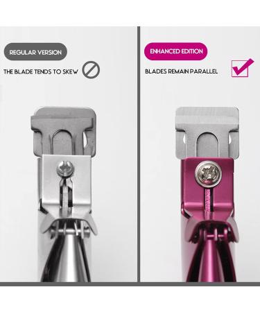 iZhuoKe Acrylic Nail Clippers - Professional Nail Tip Cutter for False Gel Nails - Fuchsia - Buy Online on GoSupps.com