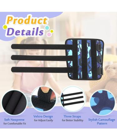 Kids Thumb Sucking & Nail Biting Treatment - Finger Guard Gloves for Nail Biter Prevention | Child Deterrent for Nose Picking & Chewing Nails - Pediatric Elbow Brace (2 PCS) - Buy Online on GoSupps.com