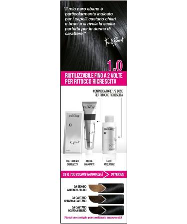 Franck Provost Expert Permanent Hair Colouring Excellent Coverage Professional Colour 1.0 Nero Ebano - Buy Online on GoSupps.com