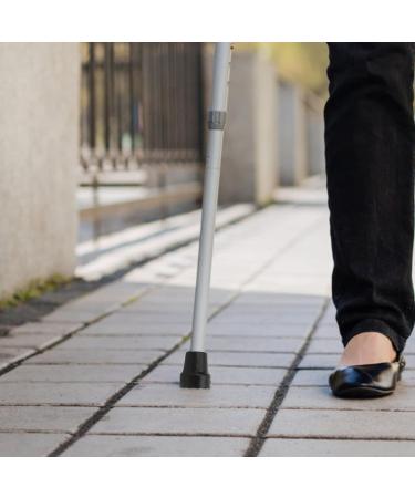 Crutch Tip 19mm Inner Diameter Walking Cane Tip Heavy Duty Slip Resistance 10pcs for Daily Life (Black) - Buy Online on GoSupps.com
