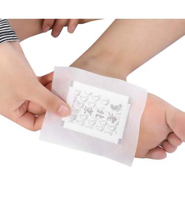Detox Pavement Foot Stickers - 50 Organic Bamboo Vinegar Pads for Pain Relief & Healthy Feet Care - Buy Online on GoSupps.com