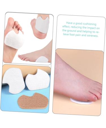 FOMIYES 6 Pairs Reusable Forefoot Pads - Comfort for High Heels & Ball of Foot Support | Metatarsal Felt Pads for Women - Buy Online on GoSupps.com