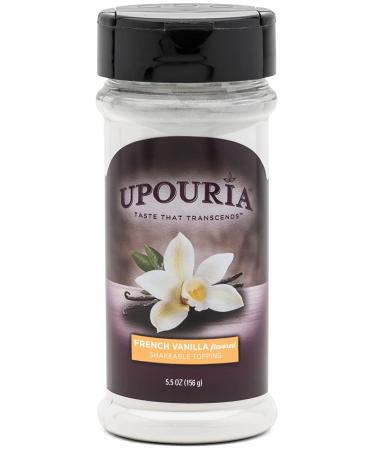Upouria French Vanilla Shakeable Topping, 5.5 Ounce Jar
