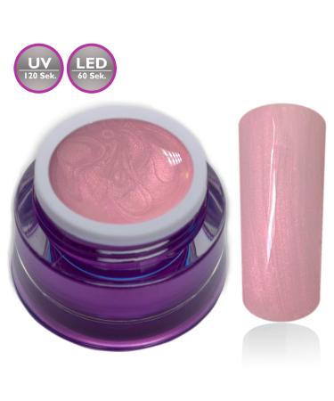 Premium Color Gel Pastel Pearl Dahlia Pink - 5ml UV Nail Gel for Gorgeous Manicures - Buy Online on GoSupps.com