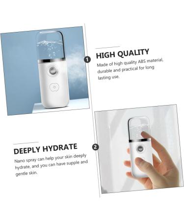 FOMIYES 2pcs Hydrating Instrument Mini Humidifier Facial Mister Mini Skin Humidifier Spray Meter Portable - Buy Online on GoSupps.com