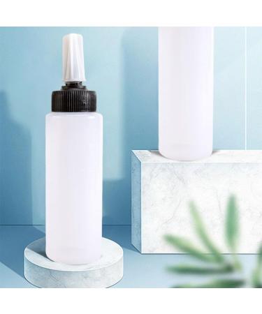 PRETYZOOM 4 pi ces Bouteilles Applicatrices pour Coloration Cheveux Flacons Rechargeables Blanc Lot de Faciles Presser et tanches pour Shampooing Teinture et Soins Capillaires Domicile - Buy Online on GoSupps.com