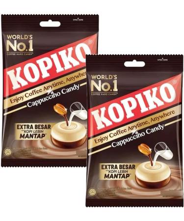 Kopiko Cappuccino Coffee Candy Sweet Snacks BIG PACK 175g (Pack of 2) - Buy Online on GoSupps.com