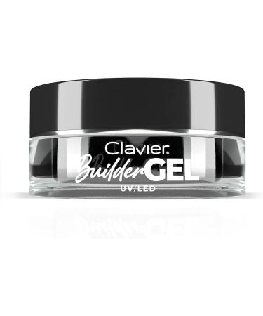  CLAVIER Nail reconstruction gel nail builder gel medium density self-leveling easy to work with suitable for refills natural coverage shades (PEACH PINK) - Buy Online on GoSupps.com
