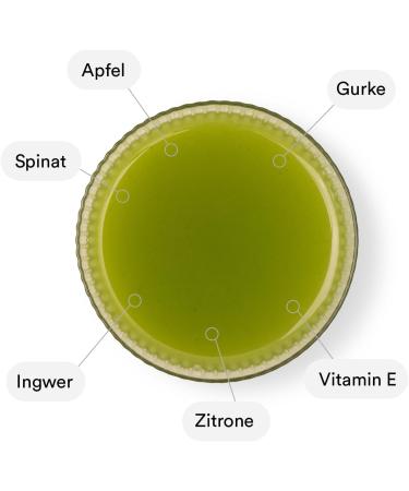  Frank Juice FRANK JUICE MARVELLOUS GREENS Cold-pressed vegan juice 12 x 330 ml Made with fruit and vegetable juice including apple cucumber spinach ginger and lemon with a disposable booklet 3 - Buy Online on GoSupps.com