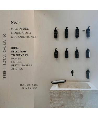 Buy ZEEK Mayan Bee Organic Honey Body Wash 16 oz - Moisturizing & Natural Skincare | International Shipping Available - Buy Online on GoSupps.com