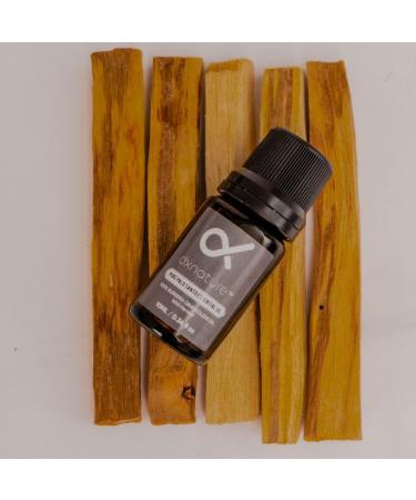 100% Pure Palo Santo Essential Oil - Organic & All Natural | Ideal for Diffuser Skin Perfume Candles Spray & Bath - 0.34oz - Buy Online on GoSupps.com