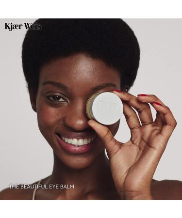 Kjaer Weis Organic Eye Balm: Hydrating Cream for Dark Circles, Puffiness, and Wrinkles - Buy Online on GoSupps.com