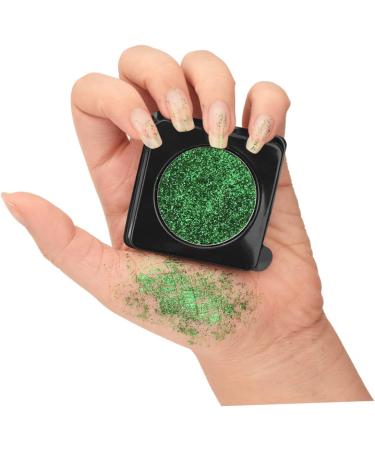 FOMIYES 2pcs Glitter Eyeshadow Palette Glitter Eye Shadow Green Glitter Green Face Glitter Miss Set Girl - Buy Online on GoSupps.com