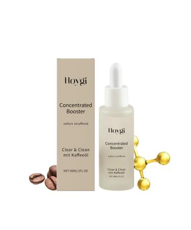Concentrated Booster Facial Serum with Coffee Seed Oil Hexanediol EDTA for Intensive Moisturizing Night Care Skin Repair 30ML