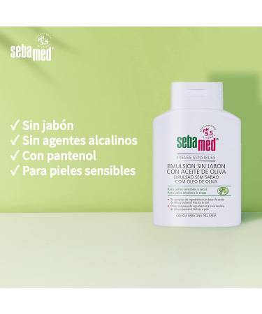 Buy Sebamed Olive Face & Body Wash 200ml - Gentle Hydrating Cleanser for All Skin Types - Free International Shipping - Buy Online on GoSupps.com