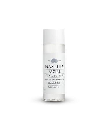 Mastihashop Facial Toner Lotion - Alcohol-Free Face Toner with Distilled Chios Mastiha Water - Hydrating and Moisturizing Toner for All Skin Types - Vegan & Cruelty-Free - 220ml / 7.43 fl oz
