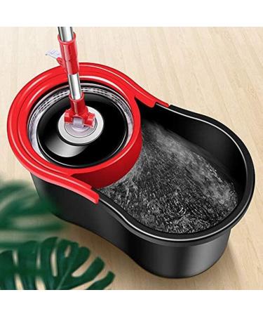 360 Degree Spin Mop Floor Cleaning System Stainless Steel Dry Basket for Home Office and Kitchen Smooth Sailing - Buy Online on GoSupps.com