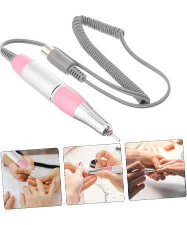 minkissy Professional Nail Drill Handle Low Noise Nail Drill Handle Power Tools Nail Tools Electric Nail Drill Handpiece Low Vibration Nail File Nail Drill Pen Nail Accessories Cordless Set medium Pink - Buy Online on GoSupps.com