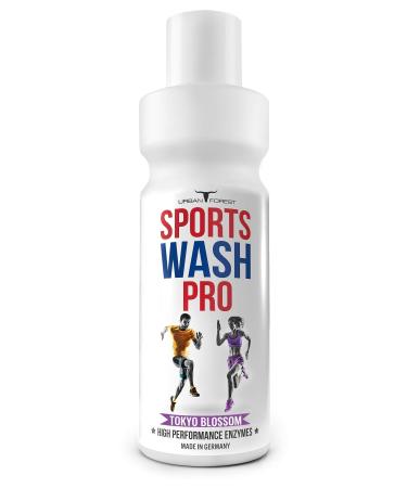Full detergent for outdoor - sports and functional clothing with odor remover |Detergent for sports clothing |Microfiber sports detergent |Sports Wash Pro |Urban Forest (1L) (Tokyo Blossom)