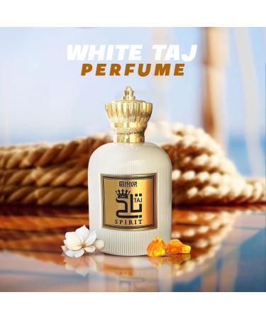 White Taj Perfume for Unisex Extrait De Parfum Spray 3.4 Ounce - Buy Online on GoSupps.com